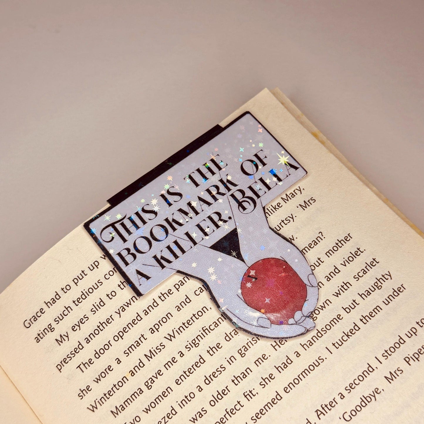 Twilight This is the bookmark of a killer, Bella - Sparkling Twilight Magnetic bookmark