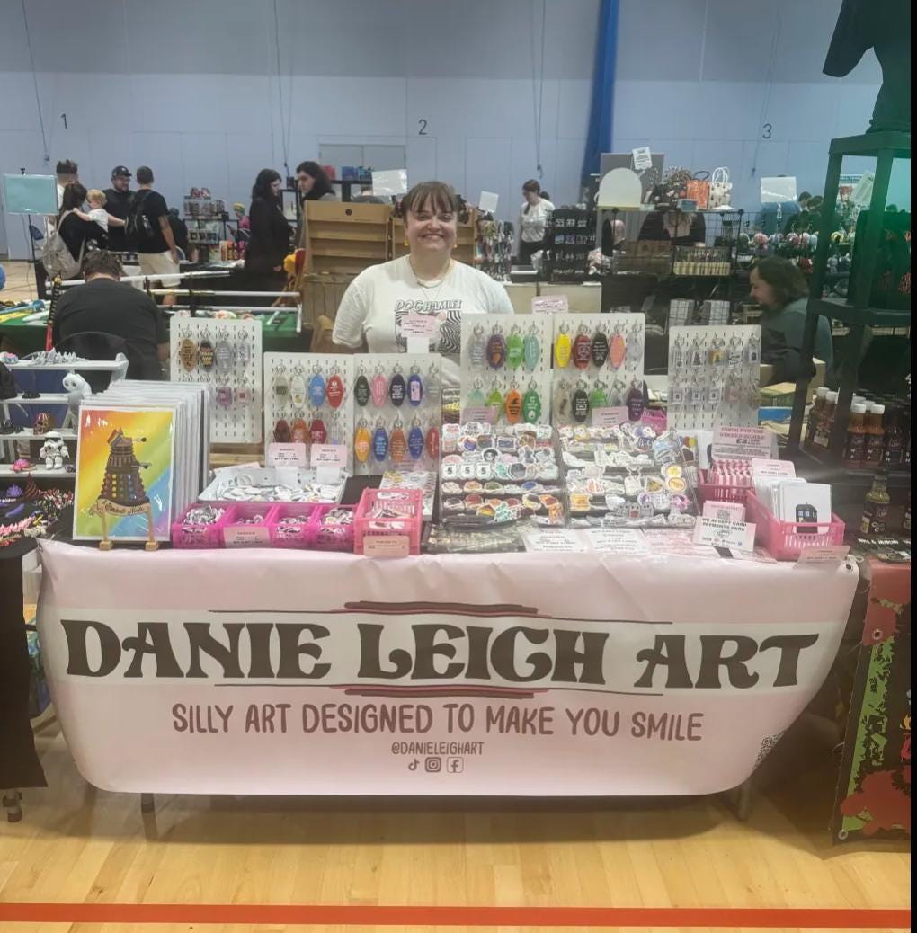 Bella! Where the hell have you been, loca? - Black Glitter Motel style Keychain