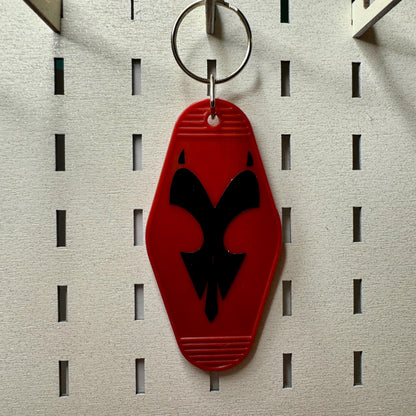 Blitzo - Helluva Boss - Red Motel keyring