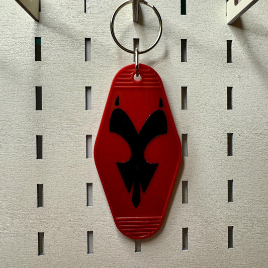 Blitzo - Helluva Boss - Red Motel keyring