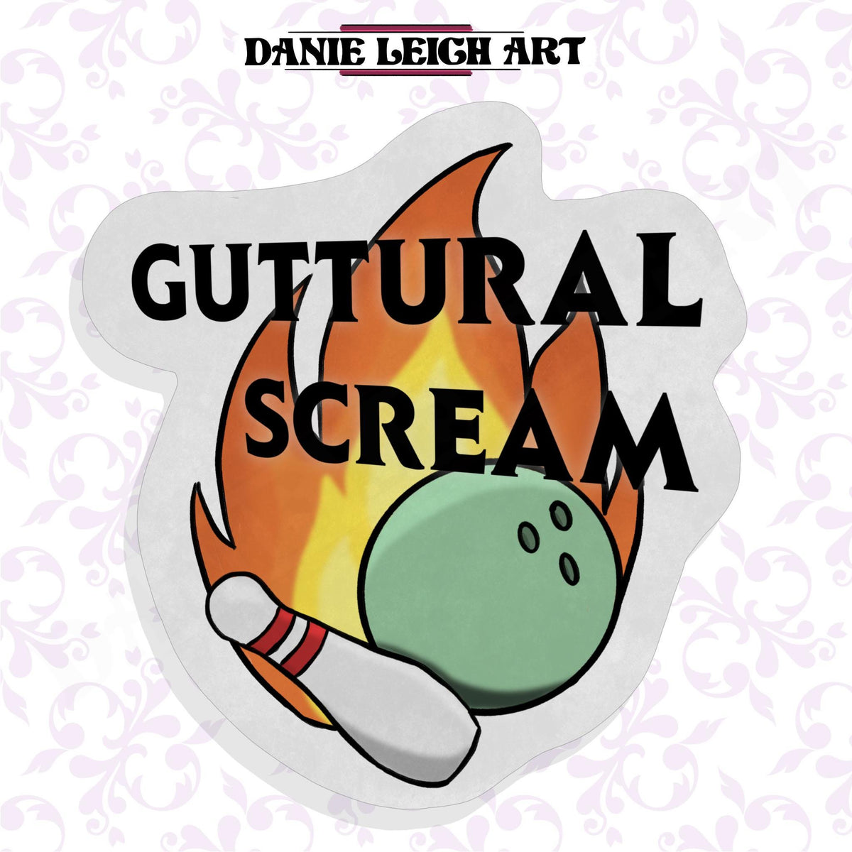 Guttural Scream - Sticker