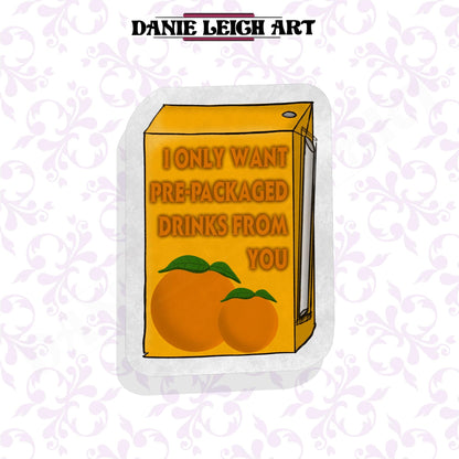Pre-Packaged Drinks Sticker
