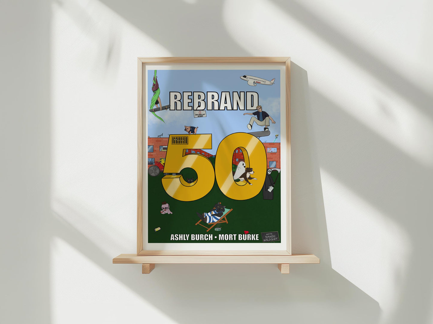 Rebrand the Podcast poster (Official Art)
