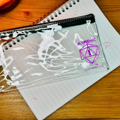 ADHDnD Roll for concentration - pencil case