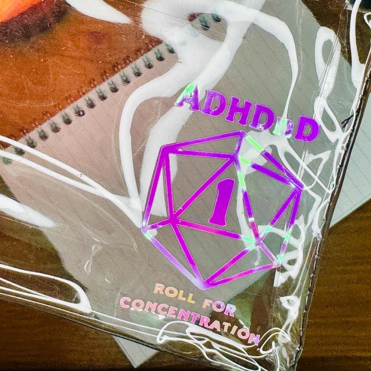 ADHDnD Roll for concentration - pencil case